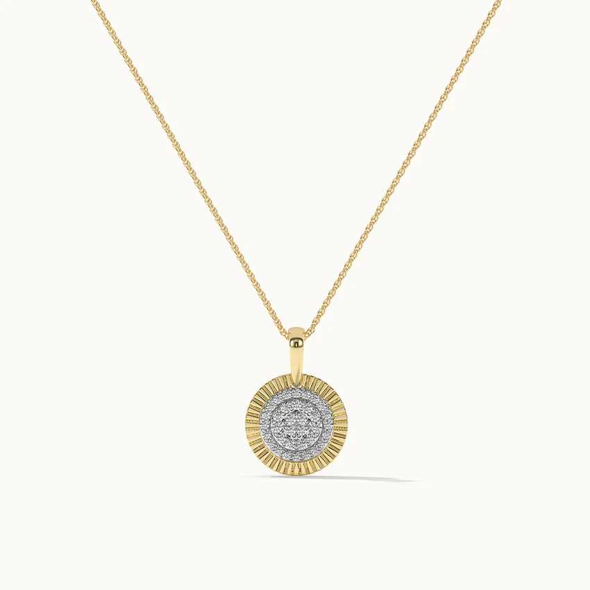 Sun Kissed Round Necklace - Image 3