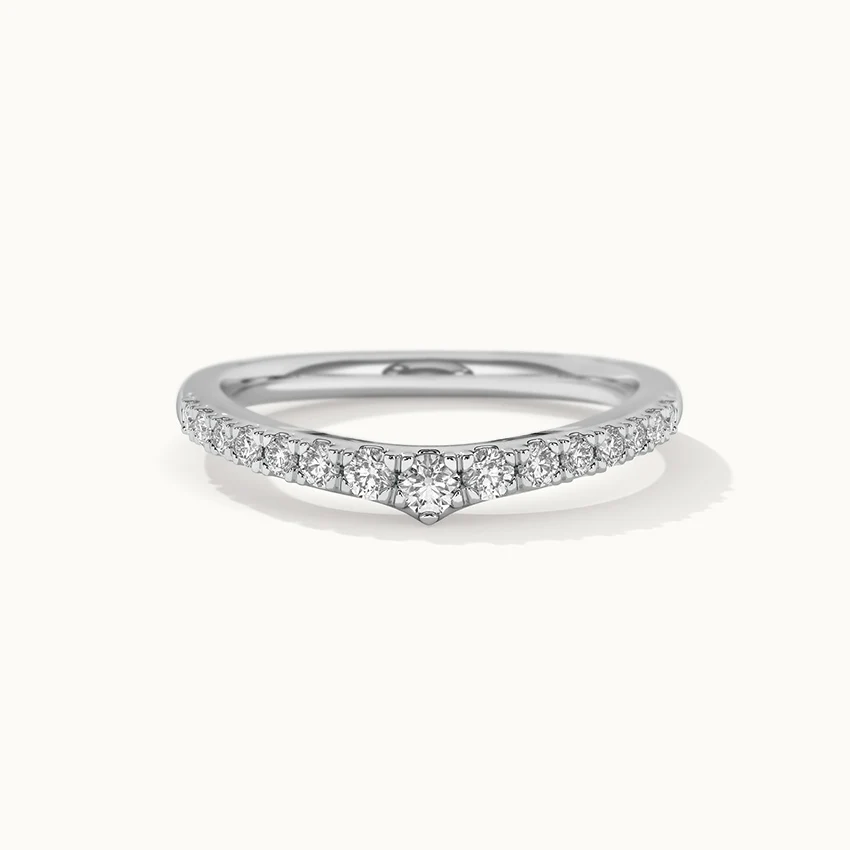 Tiara Stackable Diamond Band - Image 3