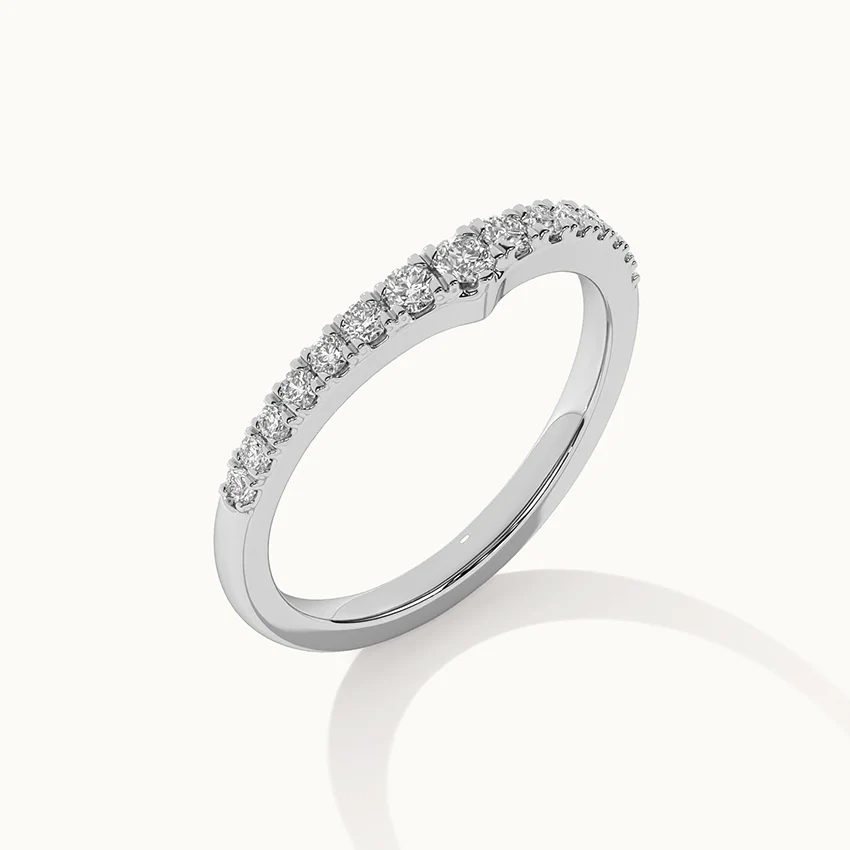 Tiara Stackable Diamond Band - Image 5