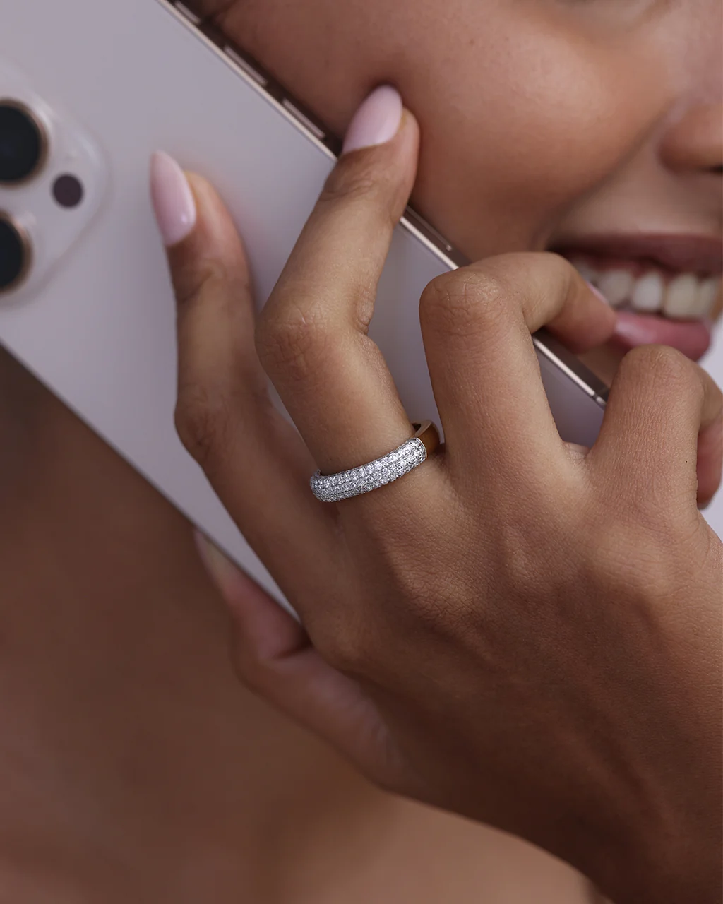 Tier Pave Diamond Band - Image 2