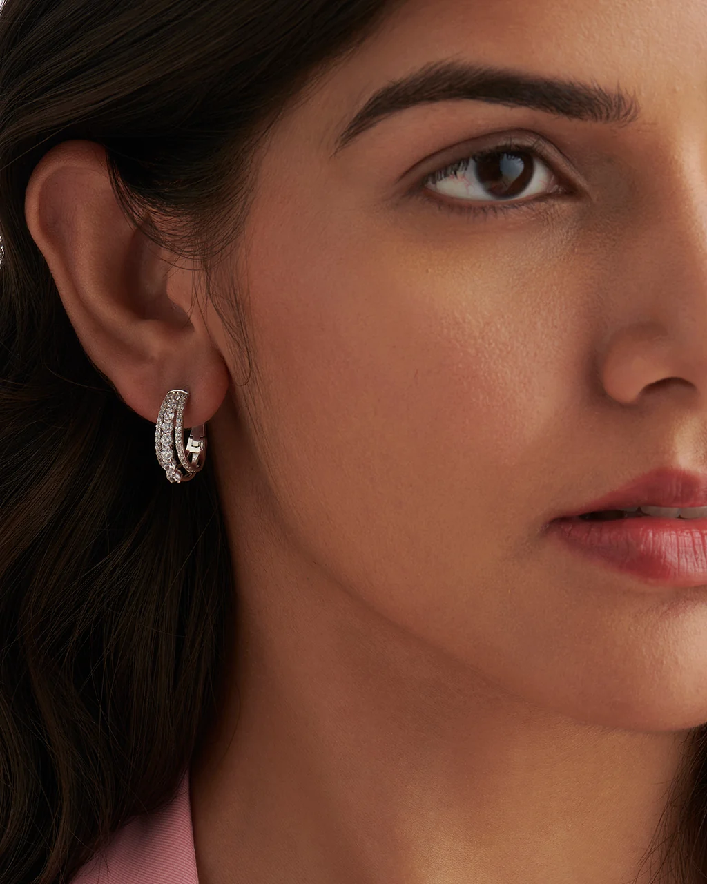 Timeless Diamond Hoops - Image 2