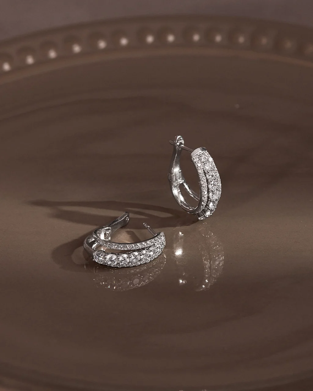 Timeless Diamond Hoops - Image 5