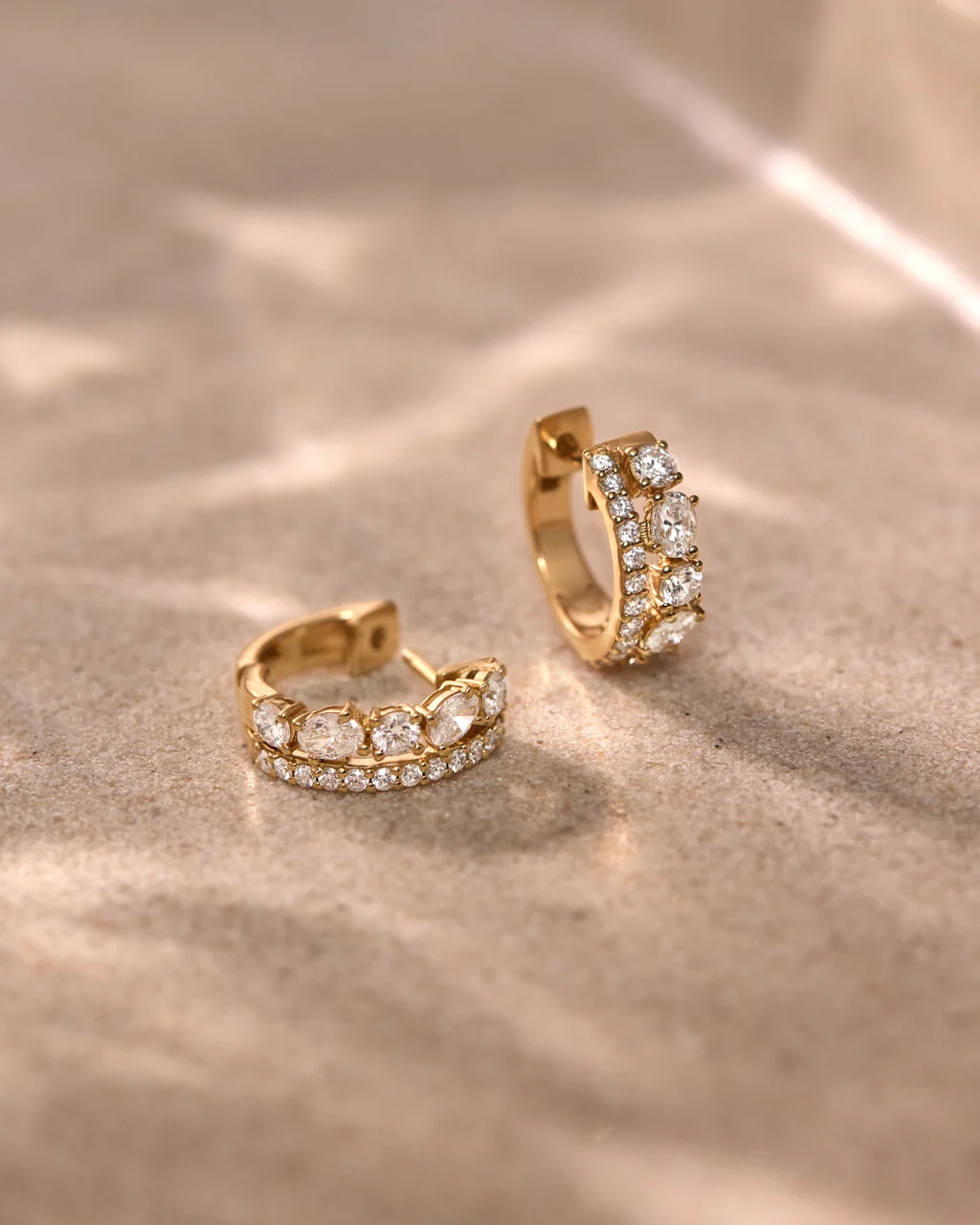 Twinkle Diamond Hoops - Image 6