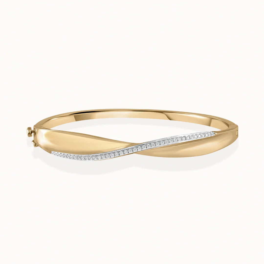 Twist of Brilliance Oval Bracelet - Image 3