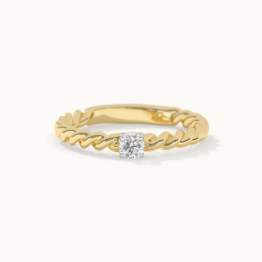 Twisted Diamond Ring - Image 3