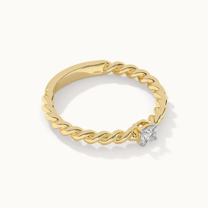 Twisted Diamond Ring - Image 7