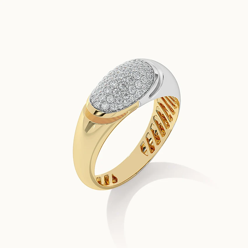 Two-Tone Dome Ring - Image 4