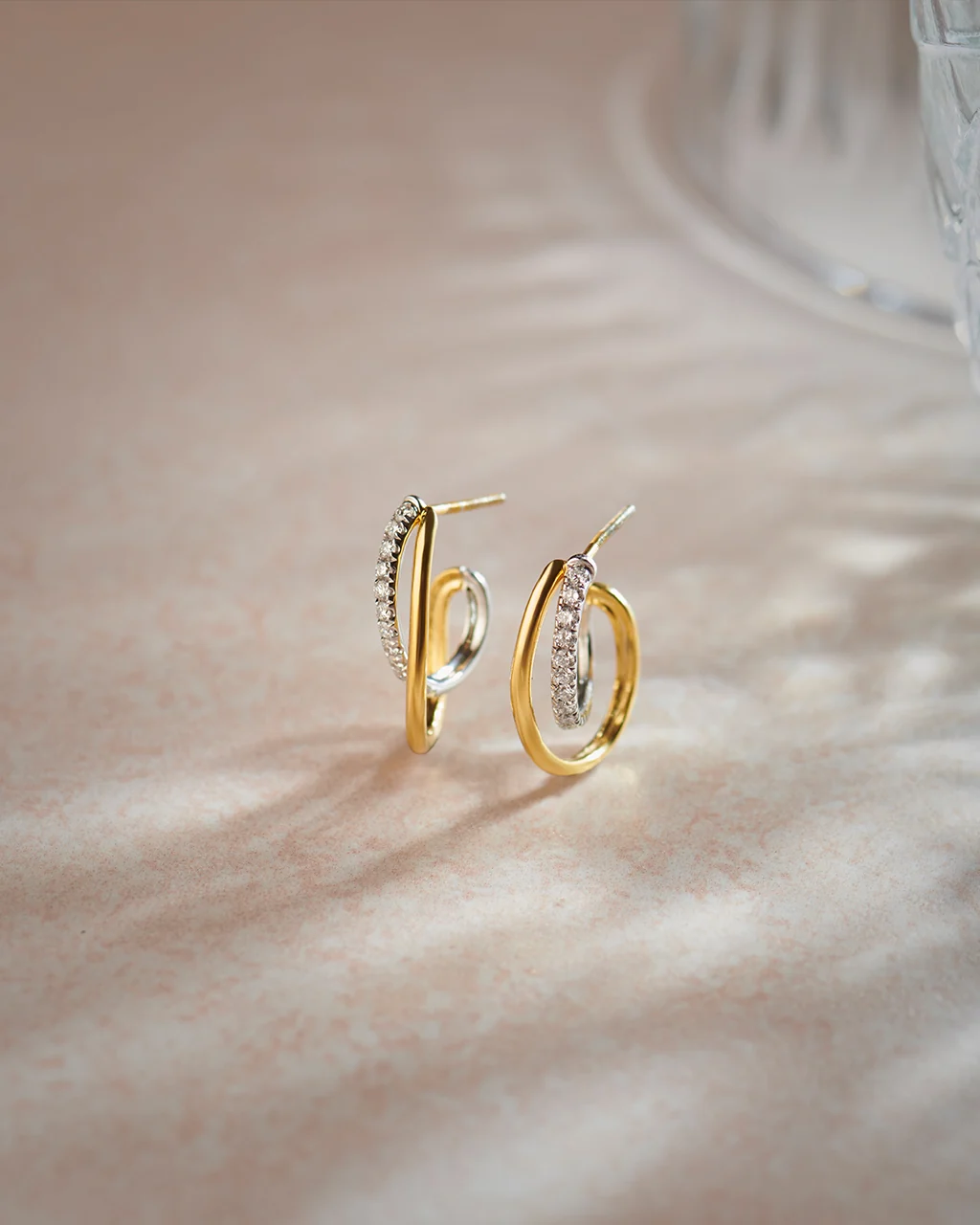 Two-Tone Twisted Hoops - Image 7