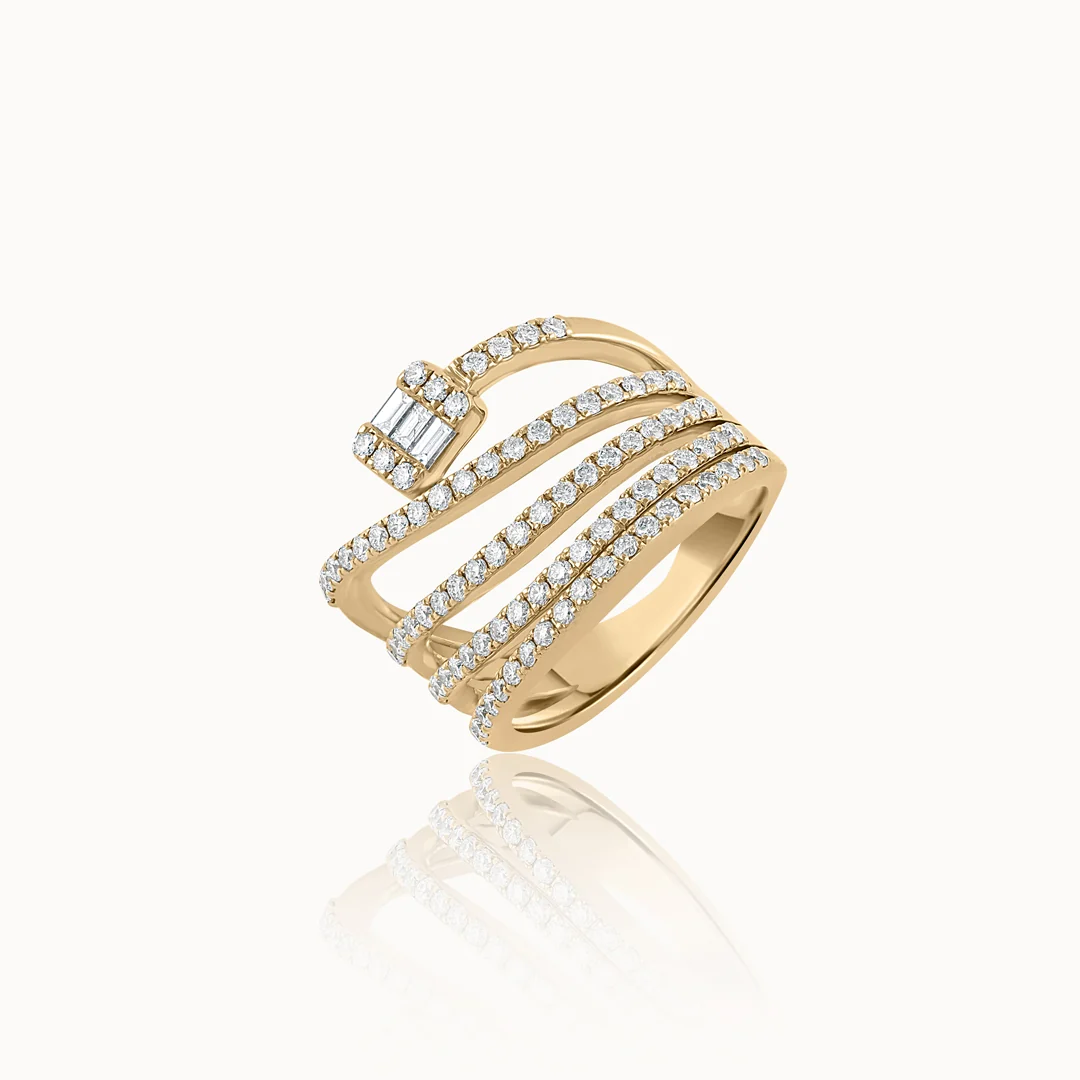 Wrap-Around Diamond Ring - Image 3