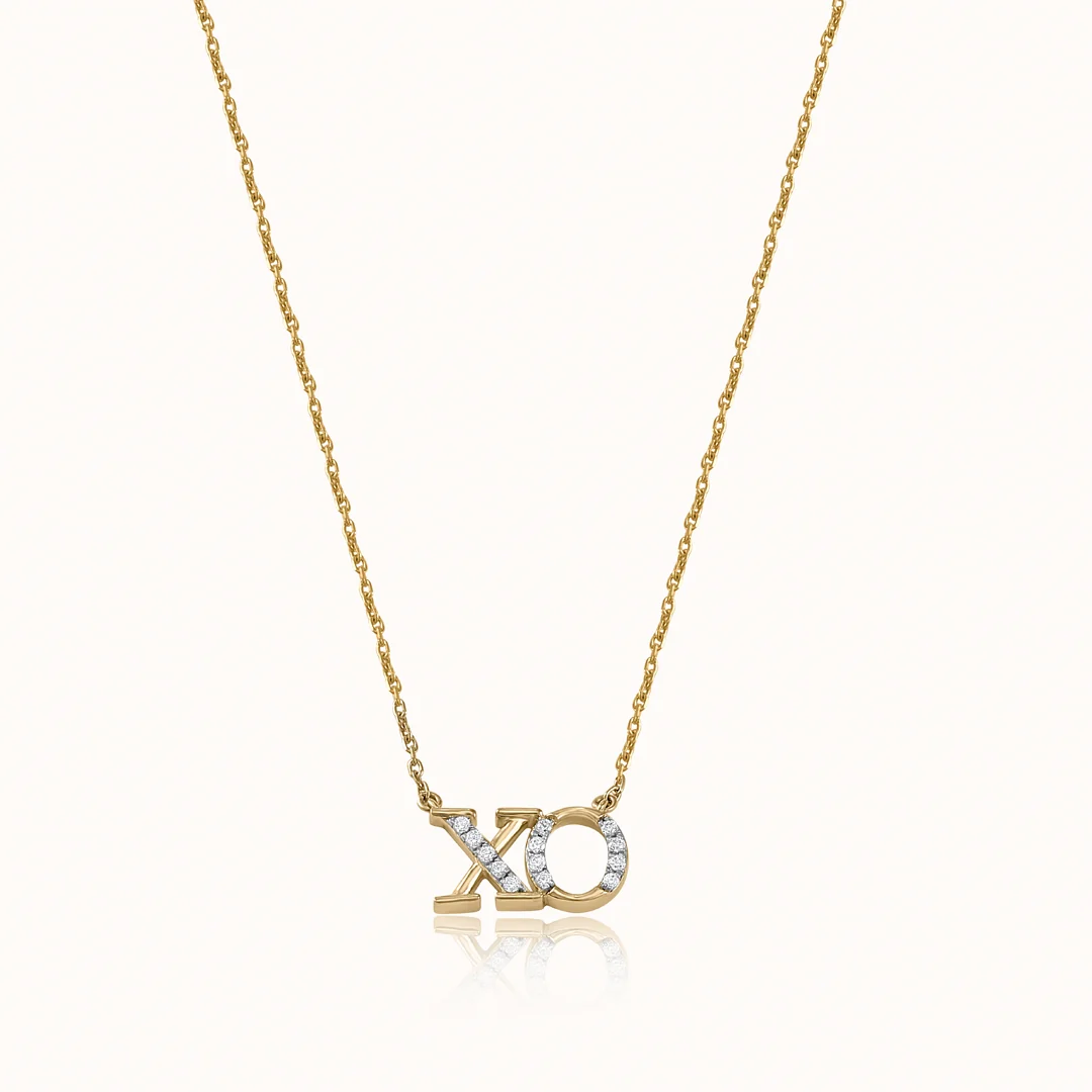 XO Diamond Necklace - Image 3